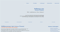 Desktop Screenshot of linux-power.de